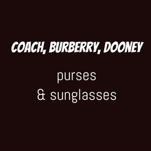 Coach, Burberry, Dooney